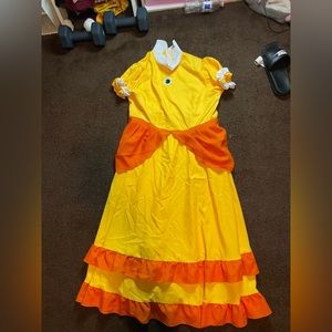 Princess Daisy Costume Adult Large